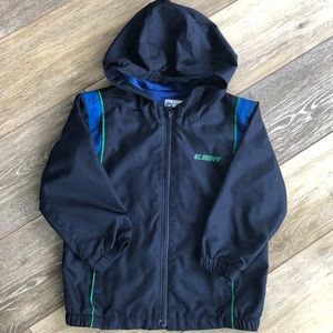 Hooded Windbreaker Zip Jacket for 3T